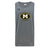 The Monarch Rugby Club Tempo Vapodri Singlet by WRS Canterbury is a gray sleeveless jersey made from recycled polyester, featuring black and gold "Monarch Rugby" details and the Canterbury logo on the front.