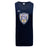 Navy blue sleeveless Franklin County High School Rugby Tempo Vapodri Singlet by WRS Canterbury, featuring a lion head crest and Canterbury logo. Made from recycled polyester in the CCC Tempo Singlet style.