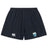 Las Colinas Rugby Yokohama Short by EMB Canterbury in navy blue, featuring an elastic waistband, Canterbury logo, and school crest on the front.
