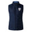 Franklin County High School Rugby Women's Elite Microlite Gilet by EMB Canterbury: navy blue, sleeveless, zip-up front for warmth and style, featuring a "Flyer Fire" logo on the left chest.