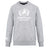The Fortivus Academy Club Crew Sweatshirt by WRS Canterbury is an ultra-soft grey top with "FORTIVUS ACADEMY" and a white lion crest on the front, plus a small white logo on the left sleeve.