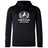 The Fortivus Academy Club Lightweight Hoodie by Canterbury (WRS Canterbury) features a black design with "Fortivus Academy" and a white lion crest logo on the front, plus a kangaroo pocket and drawstring hood.