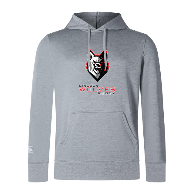 Show your Lincoln Wolves pride with the WRS Canterbury Lincoln Wolves Club Lightweight Hoodie—features the iconic wolf head logo, bold red accents, and a kangaroo pocket. Classic Canterbury comfort for true fans.