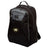 The Monarch Rugby Club Medium Backpack by EMB Canterbury features gray accents, front/top zippered compartments, a side mesh pocket, padded laptop sleeve, water-repellent fabric, and a Monarch Rugby logo—ideal for everyday use.