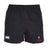 The Lincoln Wolves Player's Drill Short by EMB Canterbury features an elastic waistband, the Canterbury logo on the left leg, and a Wolves mascot logo on the right.