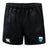 The Las Colinas Rugby Advantage Rugby Shorts by EMB Canterbury feature an elastic waistband, a white Canterbury logo on the left leg, and a colored crest on the right, offering comfort and style for every athlete.
