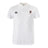 White Lincoln Wolves Waimak Polo by EMB Canterbury featuring a Canterbury logo on the right chest and a Lincoln Wolves logo with text on the left chest.