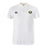 The Monarch Rugby Club Waimak Polo by Canterbury is a classic white men's polo featuring the EMB Canterbury logo on the right chest and a Monarch Rugby logo on the left chest, offering timeless style.