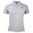 The Atlanta Old White Rugby Champs Waimak Polo by EMB Canterbury features a light grey color, short sleeves, classic collar, button placket, white Canterbury logo on right chest, and an embroidered "National Champions" badge on the left.