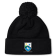 The Las Colinas Rugby Pom Pom Beanie by Canterbury features an embroidered team crest on the front cuff. Stay warm and show your pride in this custom EMB Canterbury rugby hat.
