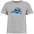 Round neck short sleeve t-shirt with NCYRU All Stars logo in the center.