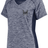 A Suffolk Bull Moose Rugby Women's Electrify Coolcore Training Tee by WRS Augusta with a logo on it.