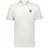 The EMB Augusta Nations of Rugby Les Bleus Vintage Polo is a white short-sleeved shirt with the "Les Bleus France Rugby" logo and rooster emblem on the left chest, inspired by classic vintage rugby shirt style.