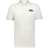 The EMB Augusta Nations of Rugby Argentina Vintage Polo is a plain white shirt with a small embroidered leopard and "1910" on the left chest, inspired by classic Argentina rugby style.