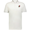The EMB Augusta Nations of Rugby England Vintage Polo is a white short-sleeve cotton polo with a small red rose and "1971" embroidered on the left chest, inspired by classic England rugby style.