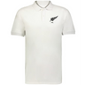 The EMB Augusta Nations of Rugby New Zealand Vintage Polo is a white cotton polo with a black fern leaf and "1884" on the left chest, inspired by classic rugby shirts.