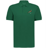 The EMB Augusta Nations of Rugby South Africa Vintage Polo is a green cotton pique polo with a small springbok and "1891" embroidered on the left chest, inspired by classic South African rugby style.