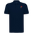 The EMB Augusta Nations of Rugby England Vintage Polo is a navy blue cotton rugby shirt featuring a small red rose and "1971" embroidered on the upper left chest, inspired by classic rugby styles.