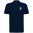 The EMB Augusta Nations of Rugby Italy Vintage Polo is a navy blue cotton pique shirt with an Italy flag crest and "ITALIA 1999" on the left chest, inspired by classic rugby styles.
