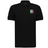 The EMB Augusta Nations of Rugby British & Irish Lions Vintage Polo is a black polo featuring a small multicolored four-symbol crest on the left chest, inspired by classic rugby heritage.