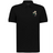 The EMB Augusta Nations of Rugby Japan Vintage Polo is a black cotton rugby shirt with a small cluster of white and yellow flowers and "1932" on the left chest, inspired by classic rugby designs.