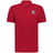 The EMB Augusta Nations of Rugby British & Irish Lions Vintage Polo is a plain red shirt with a multicolored crest featuring four symbols on the left chest.