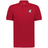 The EMB Augusta Nations of Rugby Tonga Vintage Polo is a red collared shirt inspired by vintage rugby, featuring a white dove with a green olive branch and "1954" embroidered on the left chest.
