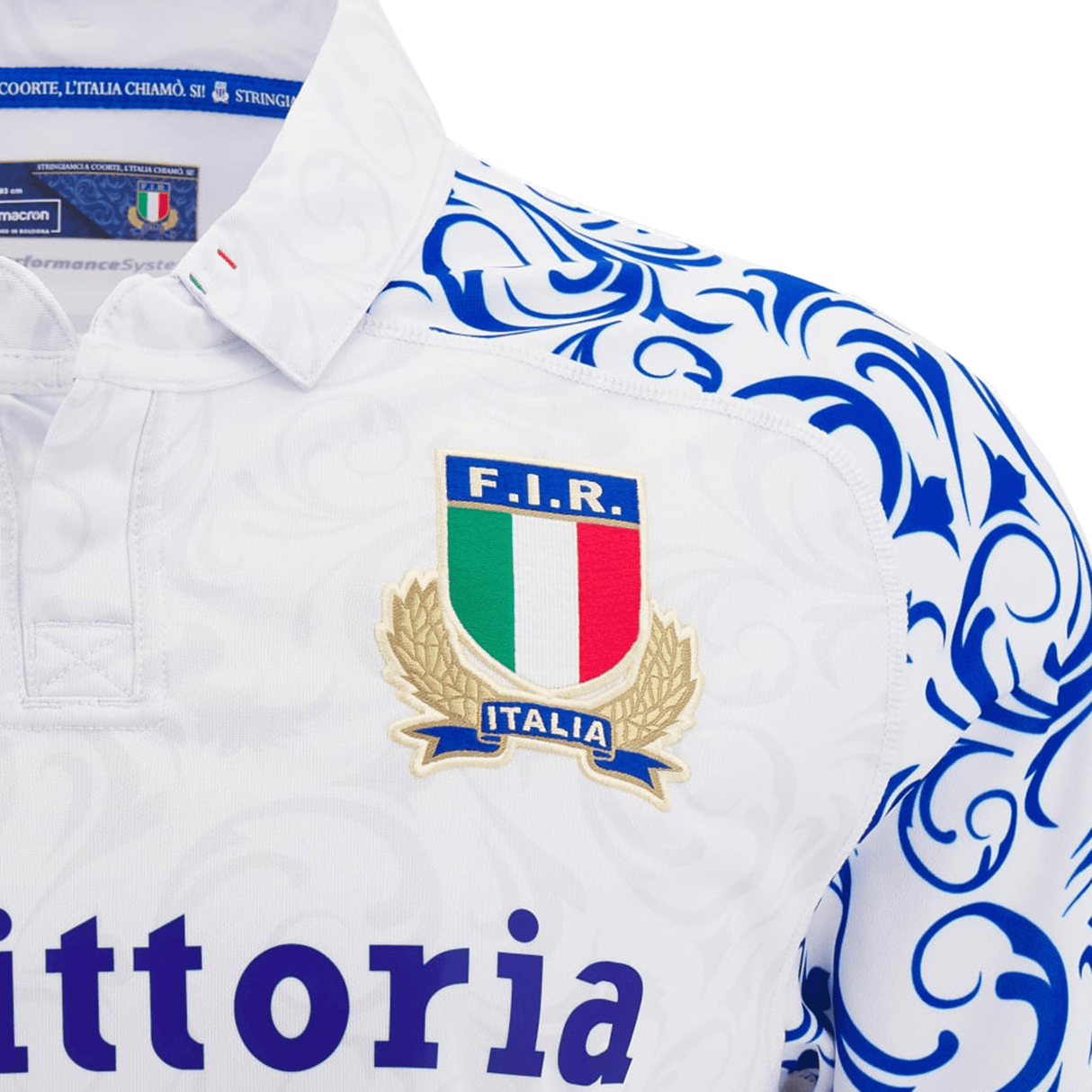 Italy Rugby Replica Away Jersey 24 25 by Macron World Rugby Shop