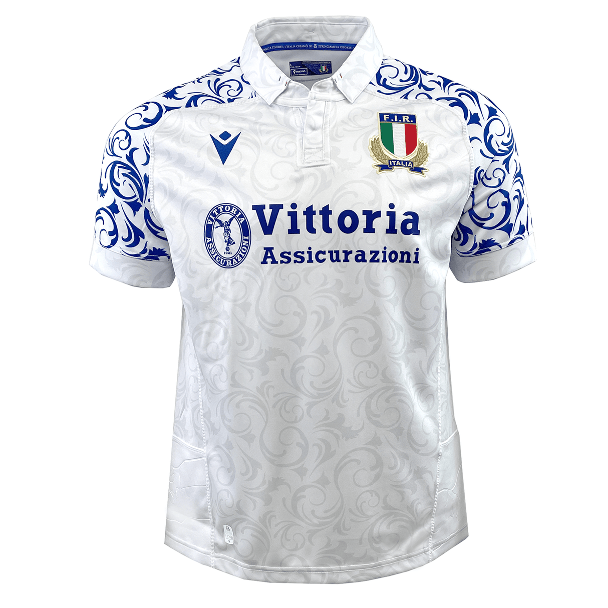 Italy Rugby Replica Away Jersey 24/25 by Macron World Rugby Shop
