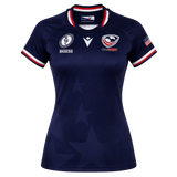 Women's USA Rugby WRWC 25 Home Bodyfit Shirt by Macron