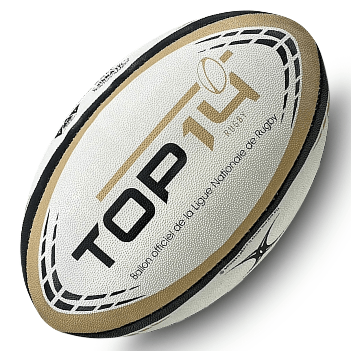 Gilbert Ballon De Rugby Replique Club La Rochelle - Taille 5 - Homme à Gilbert Ballon De Rugby Replique Club La Rochelle - Taille 5 - Homme à