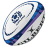 The Scotland Rugby Union Replica Ball by Gilbert, showcased against a white background.
