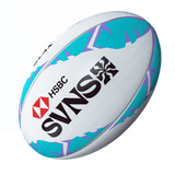 A Gilbert HSBC SVNS 24 Los Angeles Supporters Ball by Gilbert, featuring a white background and blue and purple accents. Perfect for Los Angeles Supporters Ball events.