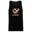 The WRS S&S Activewear USA Rugby Bronze Unisex Jersey Tank Top features a gold USA Rugby logo and "USARUGBY" text printed on the front in black.