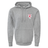a Washington State Rugby Alumni 60/40 Fleece Pullover Hoodie by WRS Augusta with a red crest on it.