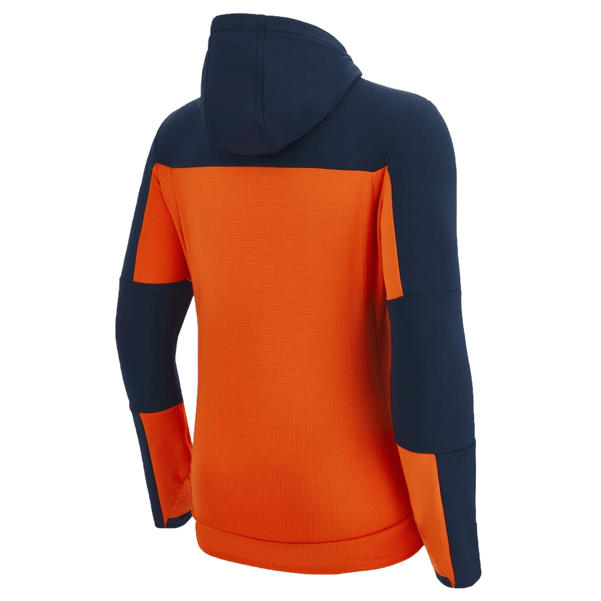 The back view of a men's Macron RWC23 Full Zip 3D Hoody by Macron.