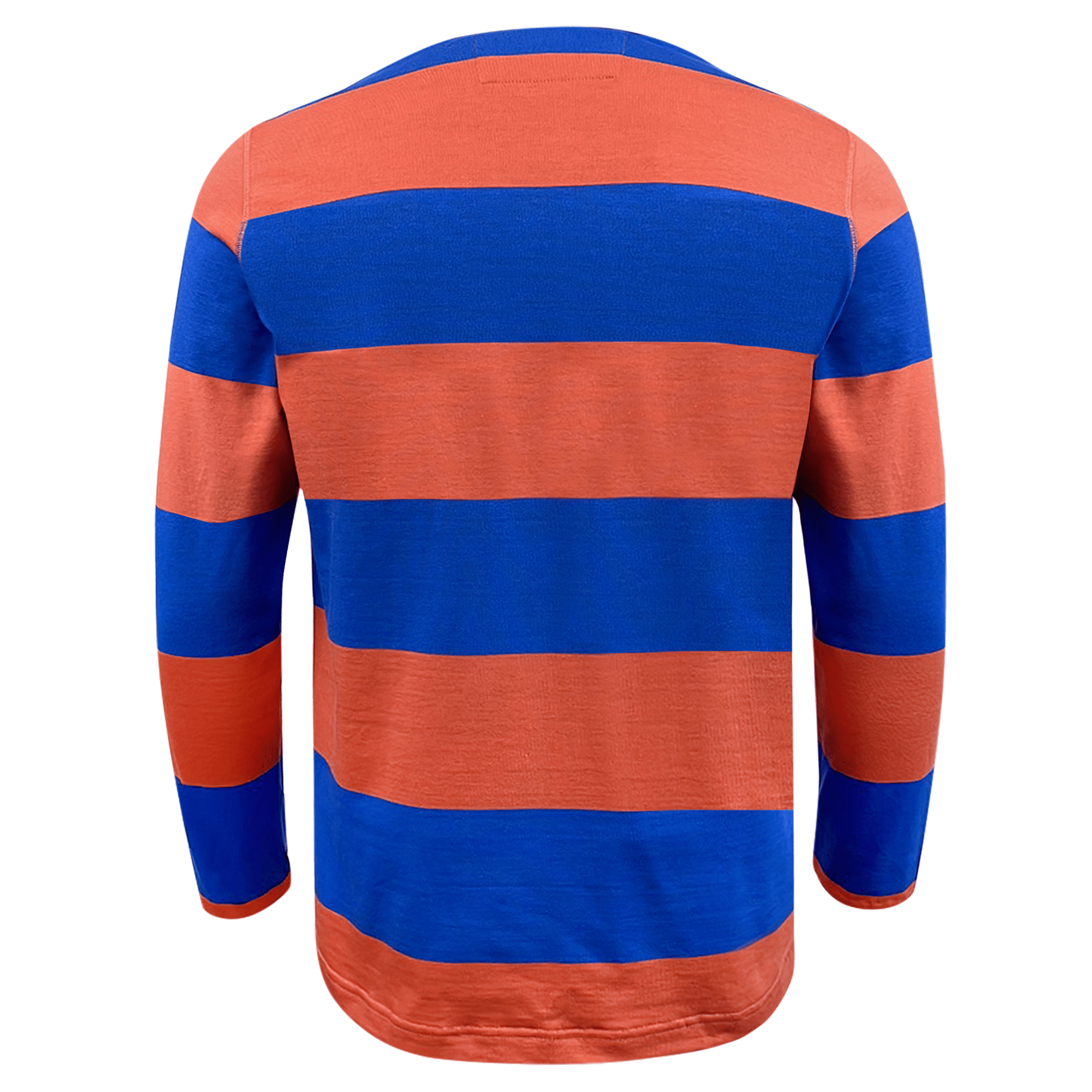 Blue orange best sale striped shirt