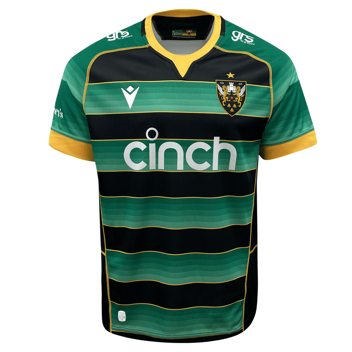 Northampton Saints Replica Home Jersey 23/24 by Macron World Rugby Shop