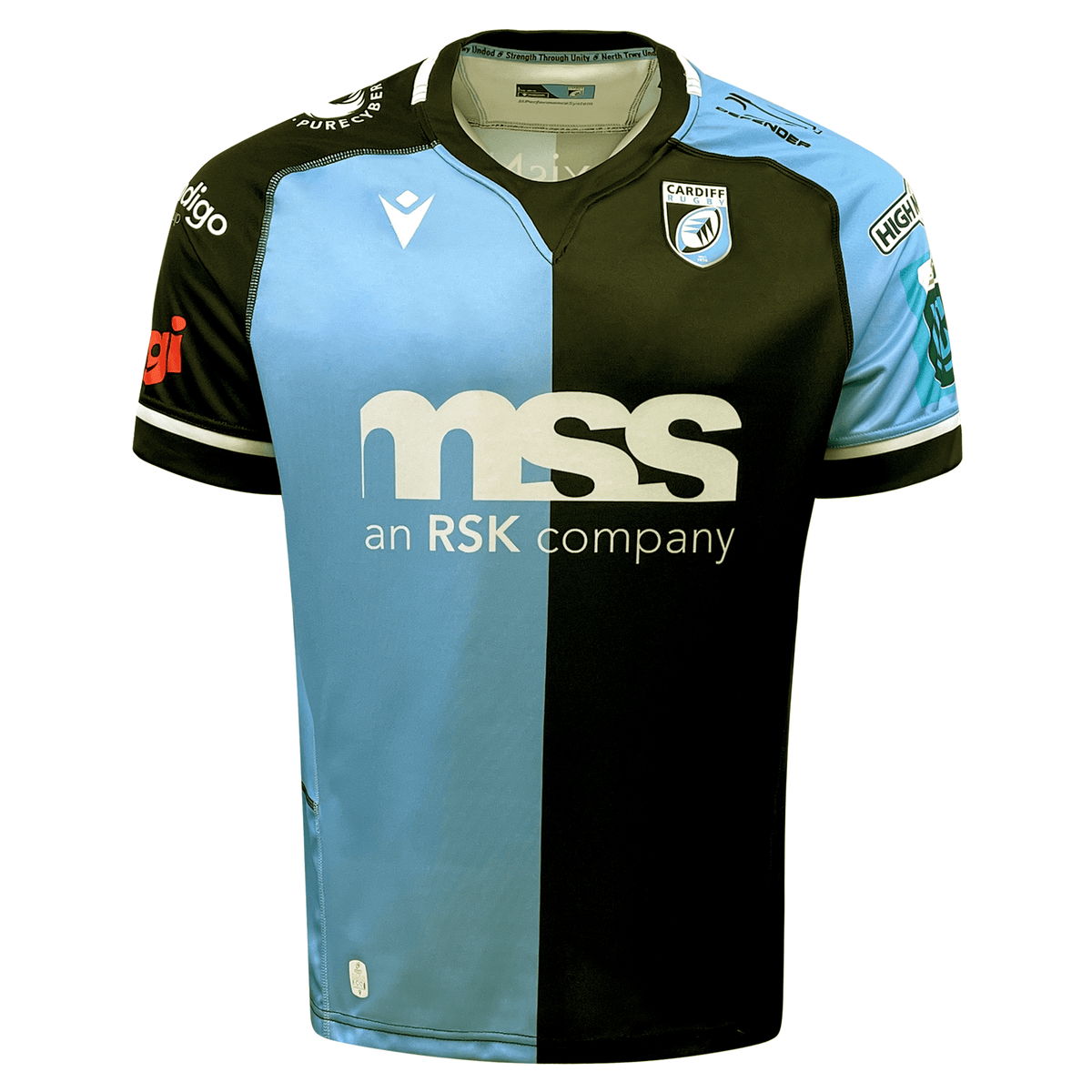 Cardiff Blues Rugby Replica Home Jersey 23/24 by Macron | World Rugby Shop