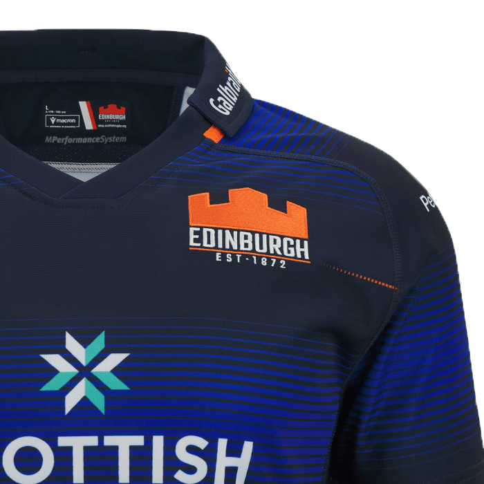 Edinburgh Rugby Replica Home Jersey 23/24 by Macron World Rugby Shop