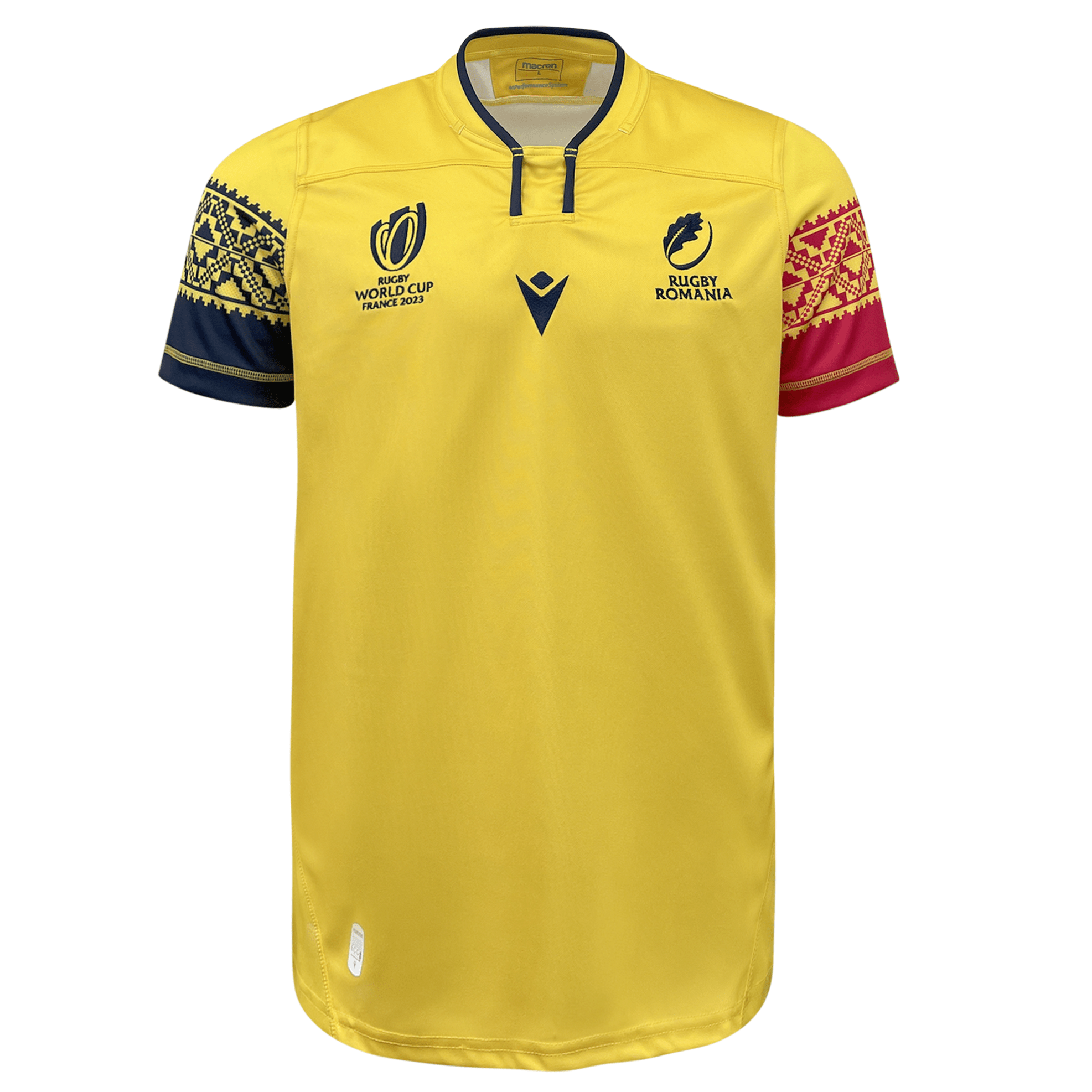 Romania Rugby World Cup 23 Home Jersey by Macron World Rugby Shop