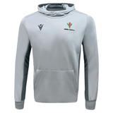 This Macron Samoa Travel Hoodie 23/24 is stylish and durable, perfect for all your travel adventures. Its grey color adds a touch of sophistication, while the prominent Wales logo showcases your love for the team.
