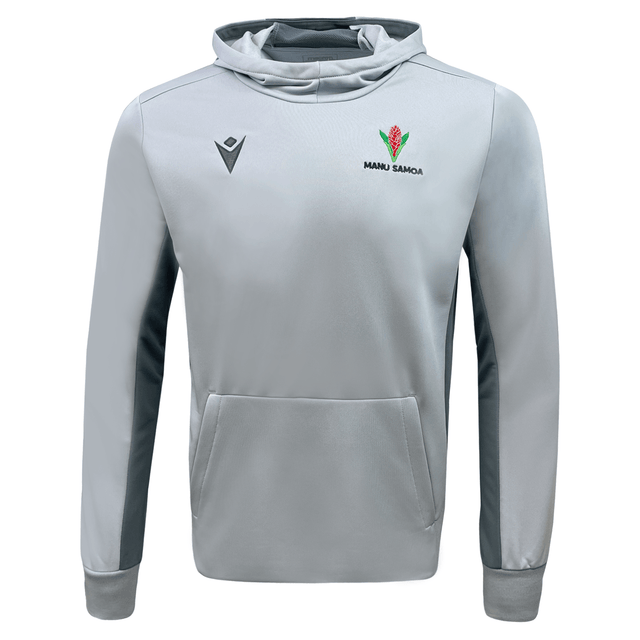 This Macron Samoa Travel Hoodie 23/24 is stylish and durable, perfect for all your travel adventures. Its grey color adds a touch of sophistication, while the prominent Wales logo showcases your love for the team.