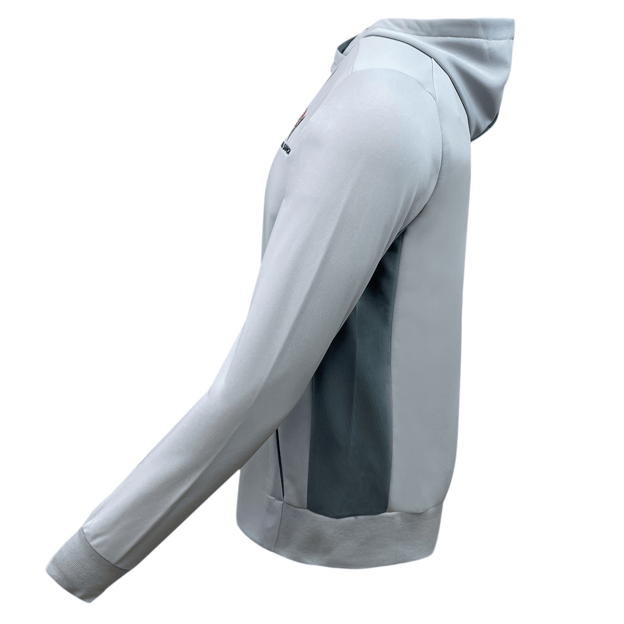 The men's Samoa Travel Hoodie 23/24 by Macron is shown on a white background.