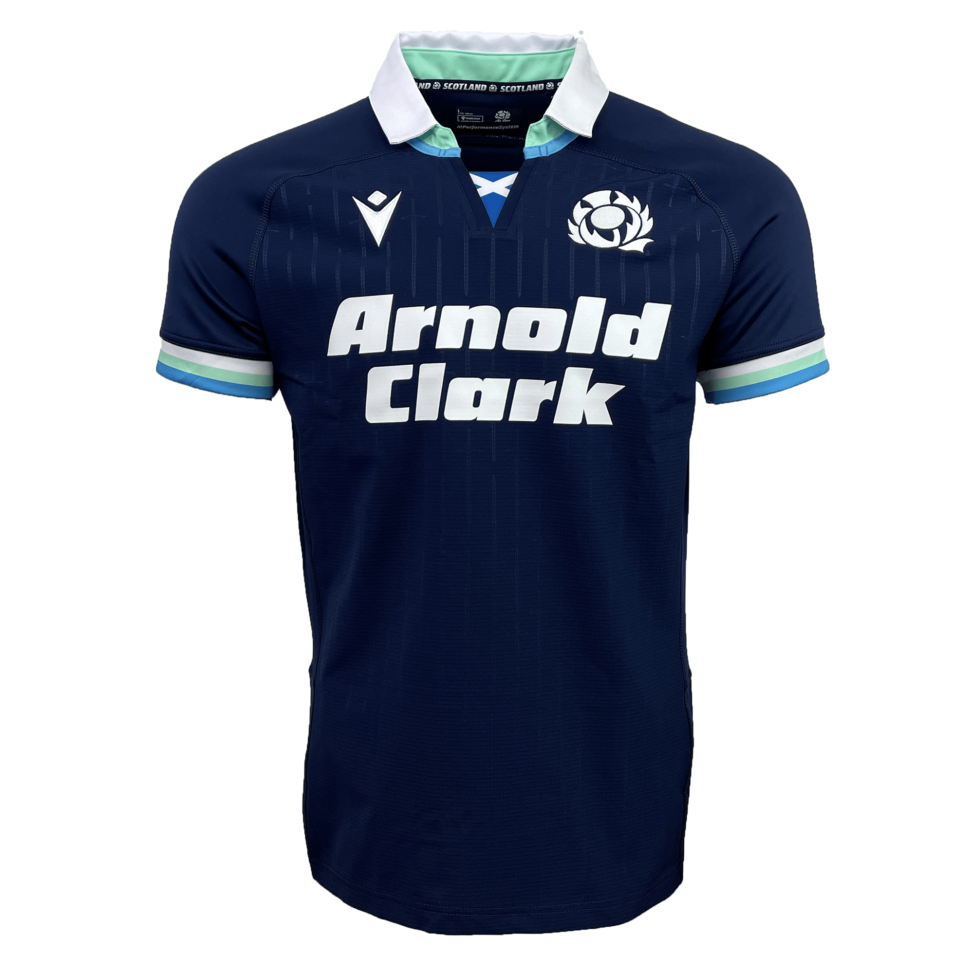 Scotland Rugby Authentic Home Jersey 24/25 by Macron | World Scotland Rugby Authentic Home Jersey 24/25 by Macron | World