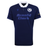 The Scotland Rugby Union 1925 100th Anniversary Authentic Home Jersey by Macron is navy blue with a white collar, featuring the Murrayfield Anniversary crest, "Arnold Clark" sponsor, and Macron branding.
