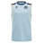 The Scotland SRU 26/27 Player Training Singlet by Macron is a sleeveless light blue training tank top, featuring dark blue shoulder accents, the official Scotland Rugby logo, and the Macron branding from the 2026/27 season on the chest—perfectly designed for player performance.