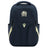 The Scotland SRU 26/27 Backpack by Macron is a dark blue sports backpack featuring the official rugby logo and "Scotland" text on the front, designed with multiple zippered compartments and two side pockets—making it a stylish and practical choice from Macron.