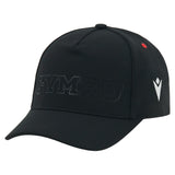 Introducing the Wales WRU 26/27 Baseball Cap by Macron—a sleek black cap adorned with bold embossed “CYMRU” text on the front, the iconic white Welsh Rugby Union logo on the side, and a vibrant red accent on top. Designed in collaboration with Macron for the 2026/27 season, this cap is perfect for showcasing your national pride.