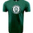 The Woodlands Youth Paw Print Supersoft Tee by WRS LAT is a dark green unisex cotton t-shirt with a circular paw print "Woodlands Rugby" logo on the chest.